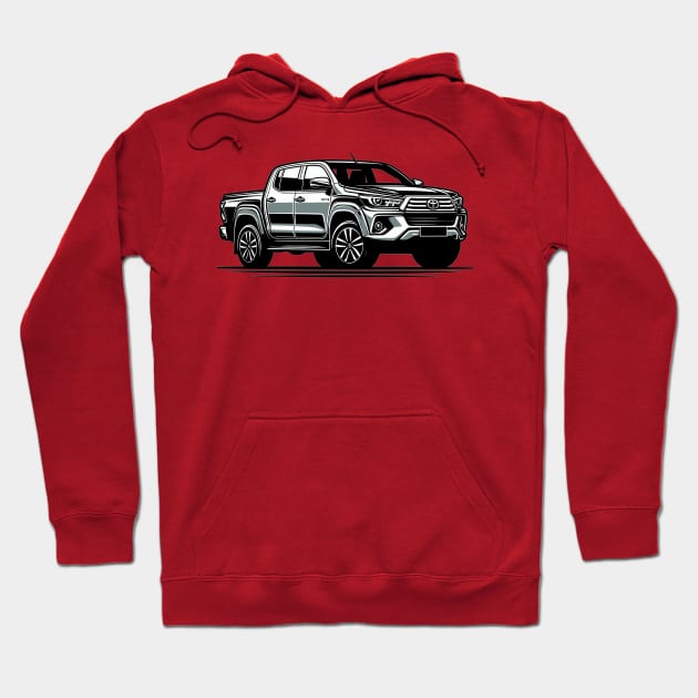 Toyota Hilux Hoodie by Vehicles-Art